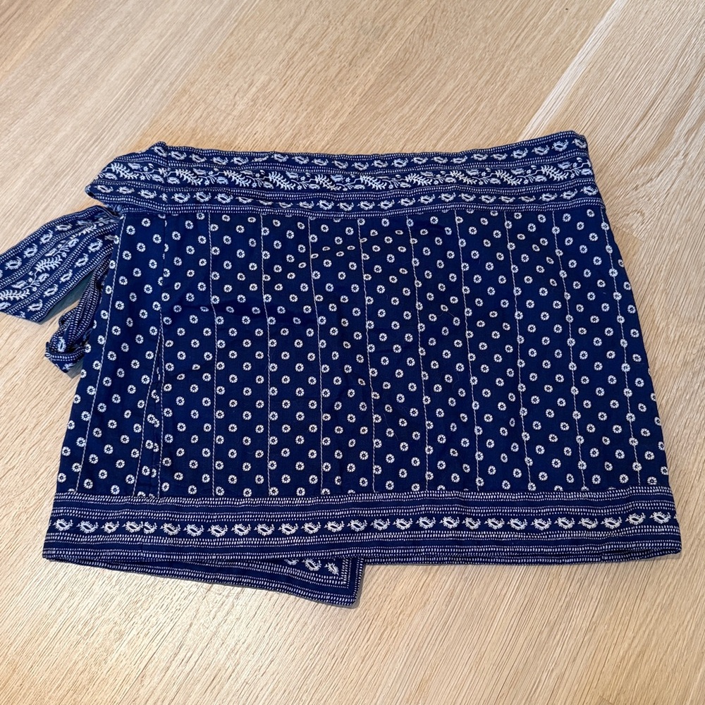 Isabel Marant Navy Blue Mini Skirt - Picture 4 of 5